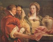 Giovanni Battista Tiepolo Rebecca at the Well (mk05) oil painting picture wholesale